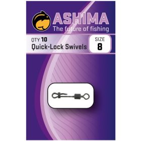 Ashima Quick-Lock Swivels Size 8