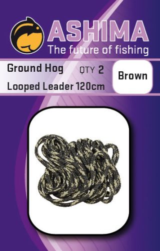 Ashima Ground Hog Looped Leader 100cm 